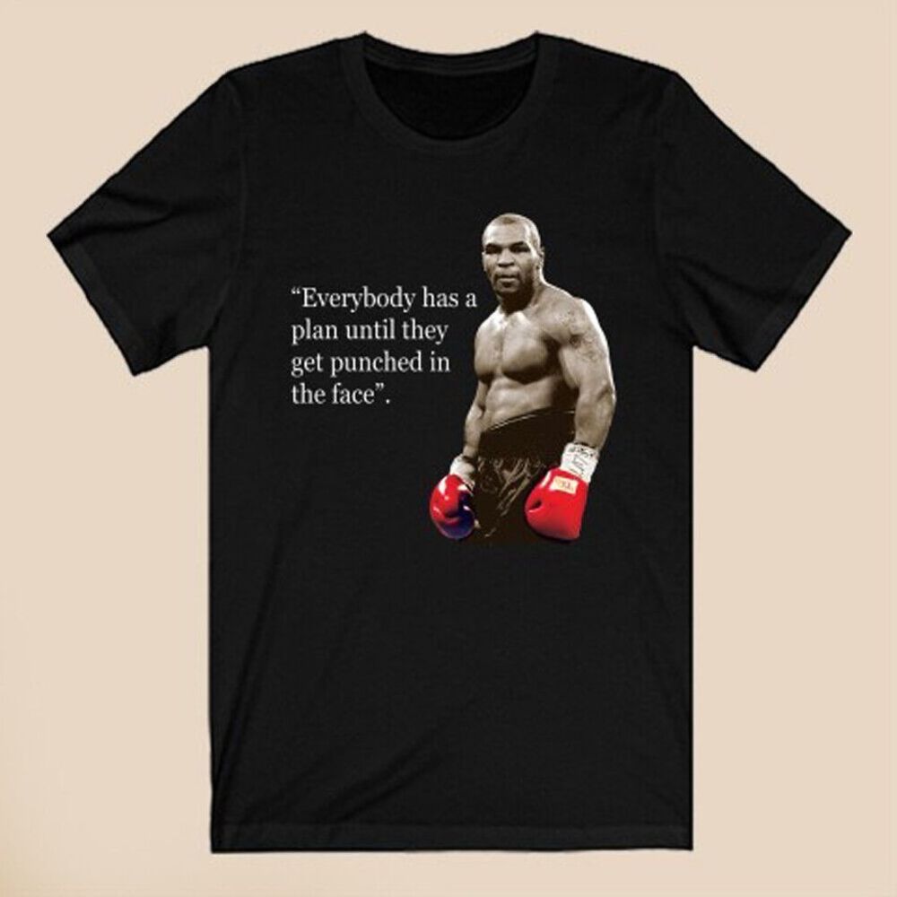 Iron Mike Tyson Quotes Unisex T-shirt Gift For Fan
